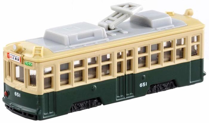大賀屋 日貨 066 廣島電鐵650形 tomica 多美小汽車 汽車 車子 模型 兒童 玩具 正版 L00011344