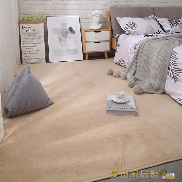 地毯 北歐地毯臥室床邊毯客廳地墊毛絨房間滿鋪兒童茶幾毯加厚簡約家用 雙12特價