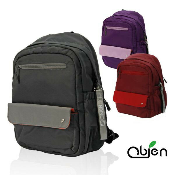 強強滾【OBIEN】都會風情輕量迷你型後背包(三色) 輕量機能包 防水後背包