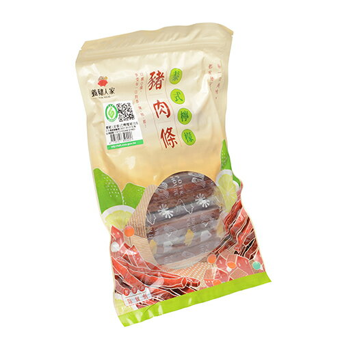 《泰式檸檬豬肉乾》220g 【木粒煙燻 PellesSomeker】｜【養豬人家】 1