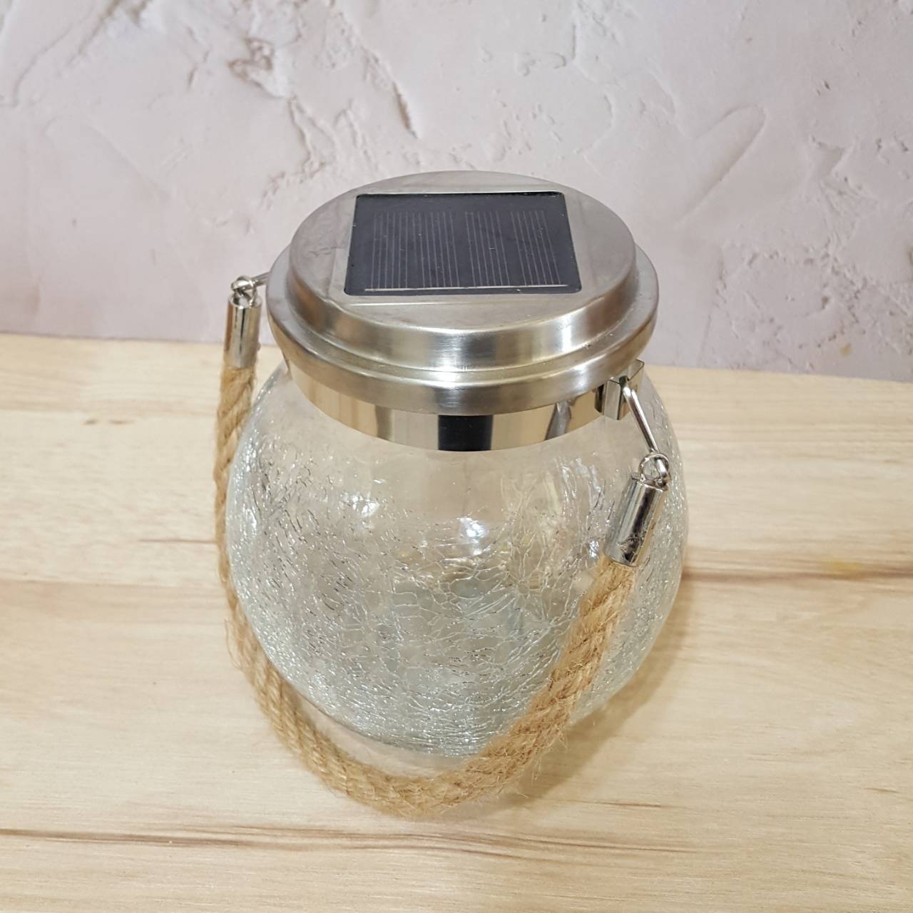 太陽能玻璃球型裝飾燈 2