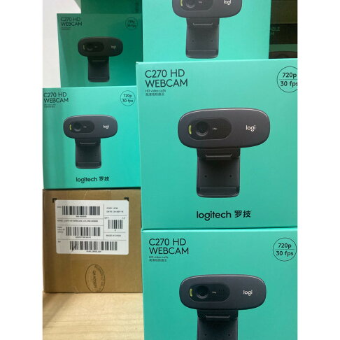 羅技原廠 開發票 C270 C270i Logitech 720p 內建麥克風 電腦鏡頭 網路攝影機 視訊鏡頭 視訊上課|領券最高折$220 4