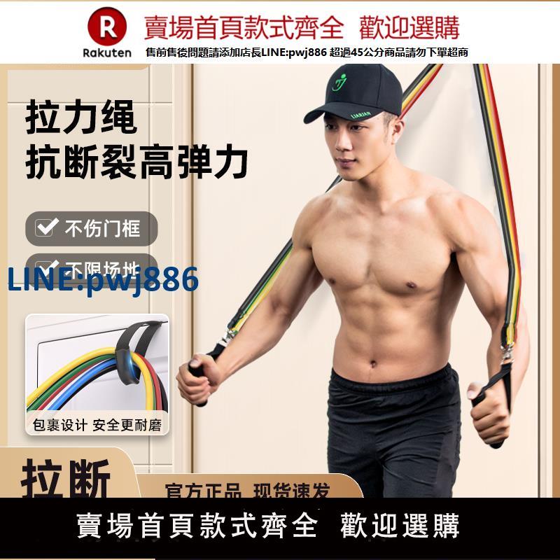 【公司貨優質服務】萊爾健多功能拉力繩健身男彈力帶阻力帶力量訓練健身器材家用掛門