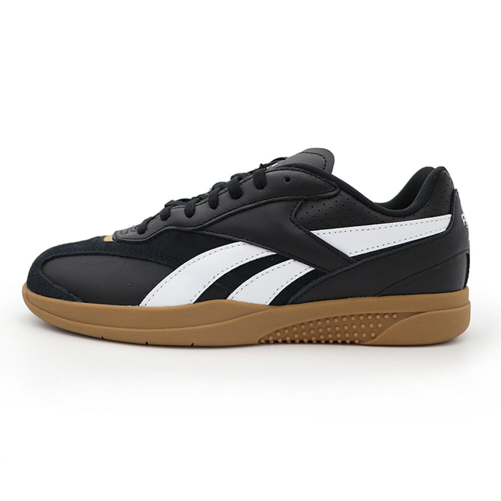 【全館滿額折】Reebok Hammer Street 黑白 皮革 麂皮拼接 休閒鞋 女款 J2628【新竹皇家100208324】