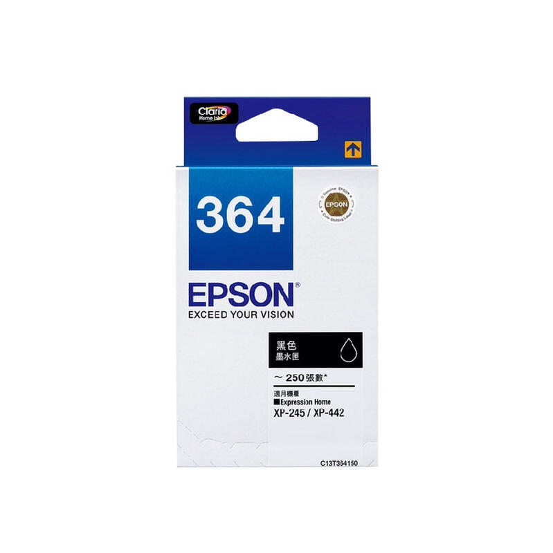 【浩昇科技】EPSON T364 / 364 原廠墨水匣 適用 XP-245 / XP-442 機型