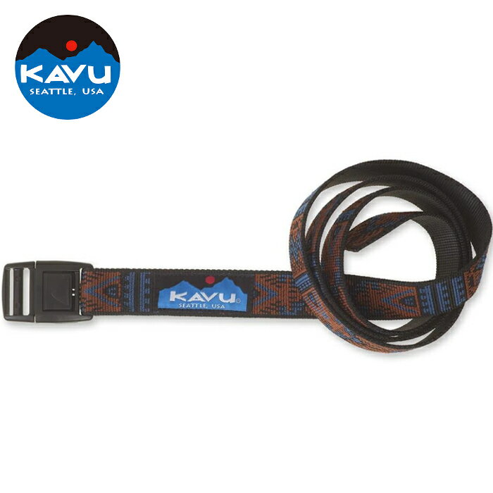 KAVU Burly Belt 休閒皮帶/尼龍腰帶/風格配件 914-878 沙漠銹菌