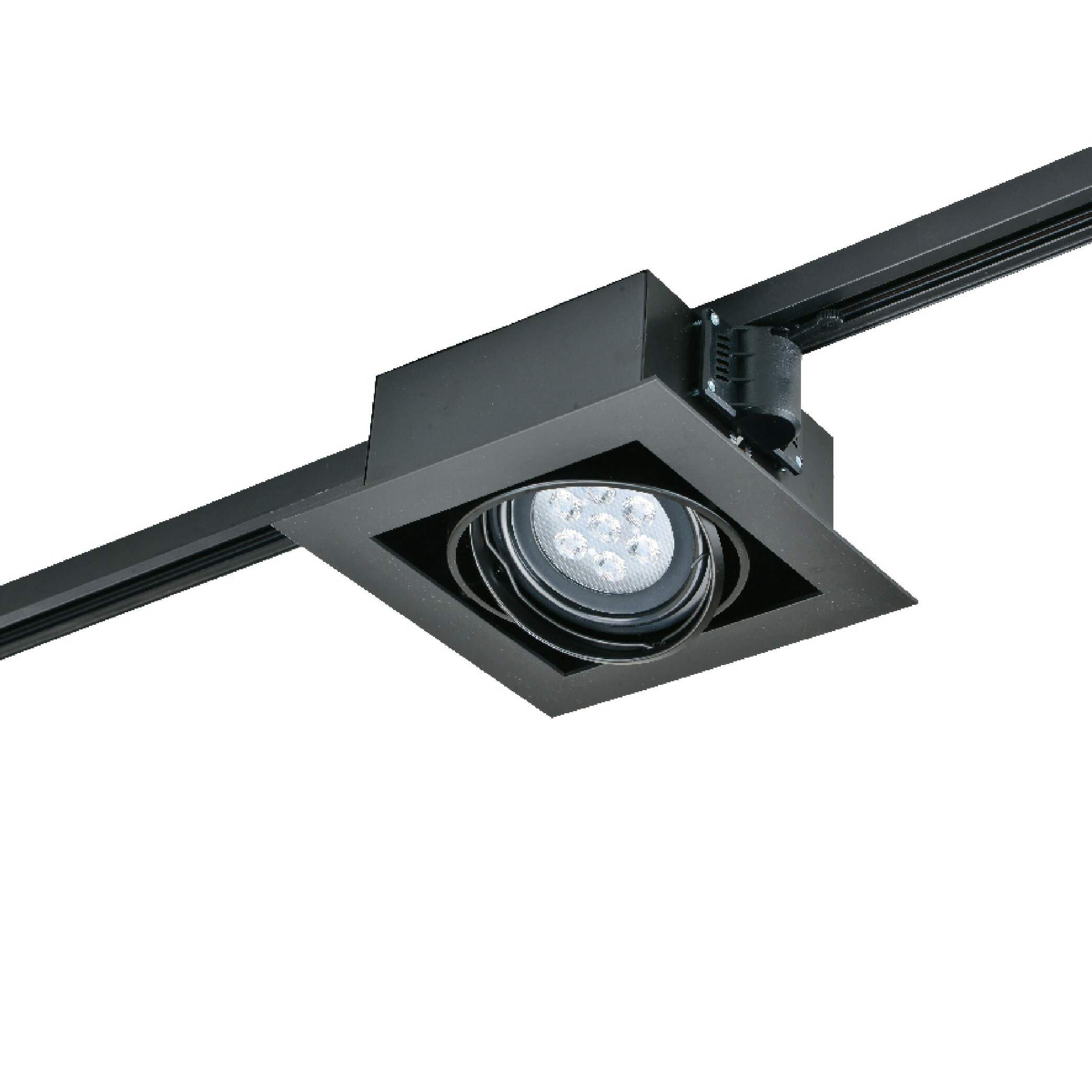 KAOS 軌道式盒燈 空台 MR16杯燈 可旋轉30度 免安杯燈 軌道燈 盒燈 燈具 高氏 (A Light)