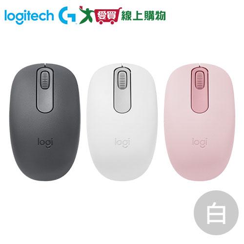 Logitech羅技 M196藍牙無線滑鼠(珍珠白) 910-007466【愛買】【Cube卡+APP下單最高10%回饋】