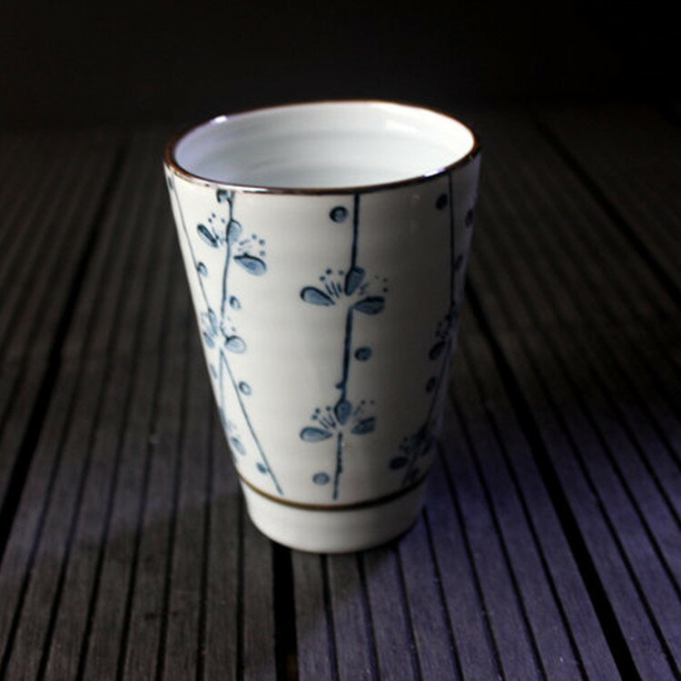 高檔大號杯子餐廳茶杯和風杯具家用水杯日式杯冷水杯日本陶瓷水杯