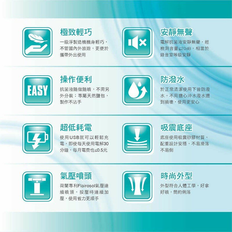 強強滾p-EasyClean一級淨 次氯酸抗菌液製造機 (ES-250) 6