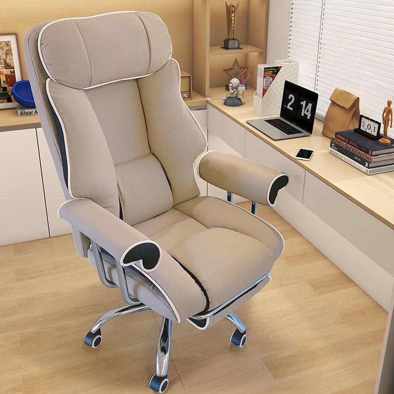 老闆椅 家用電腦椅舒適久坐書房辦公座椅人體工學椅可躺沙發椅子電競轉椅-快速出貨