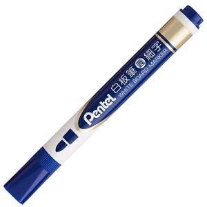 Pentel MW851-C 藍色 圓頭細字白板筆 (4.2mm)/支