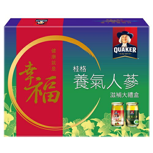 桂格養氣人蔘滋補大禮盒60ml*8入【愛買】