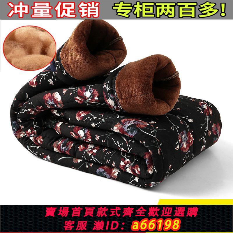 【臺灣公司 可開發票】駝絨棉褲女冬季高腰加絨加厚加肥加大寬松中老年保暖褲三層奶奶褲