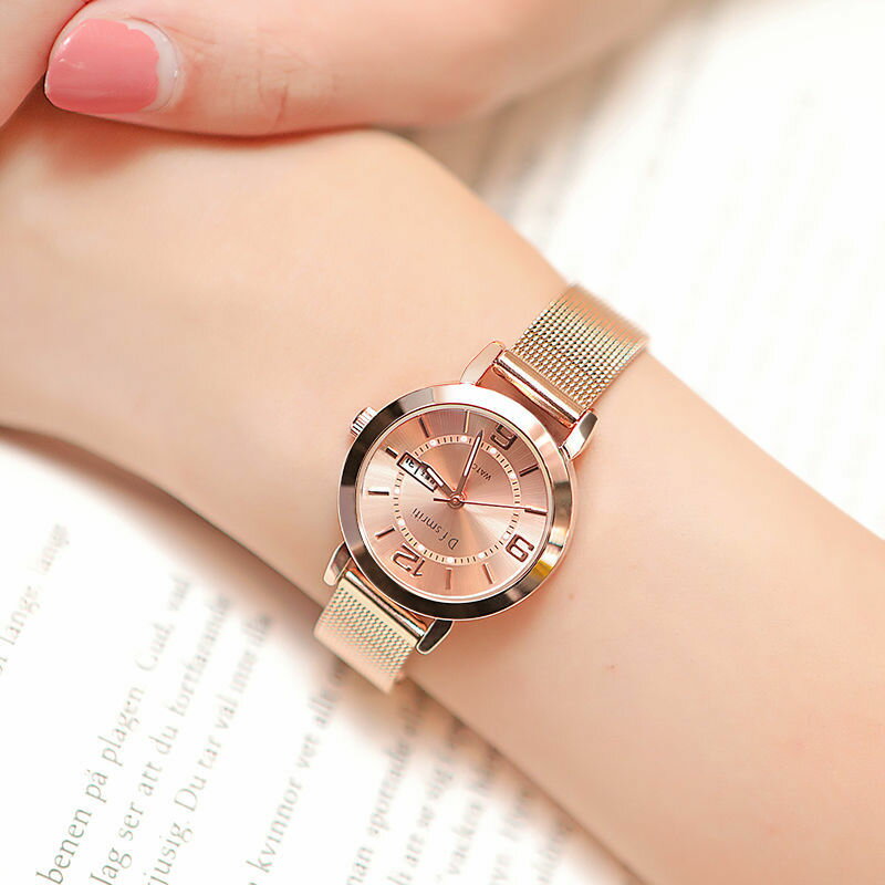 新款手錶 女防水機械手錶 女學生韓版簡約夜光全自動女手錶 時尚氣質