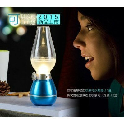 HANLIN-LED04W- 復古吹吹燈-可調光LED小夜燈 USB充電 造型燈 檯燈 台燈 壁燈 手提燈