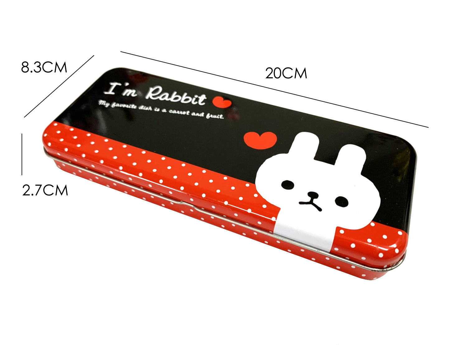 鐵口鉛筆盒 【我是兔子1】【領券800折50最高再折千】12/31止