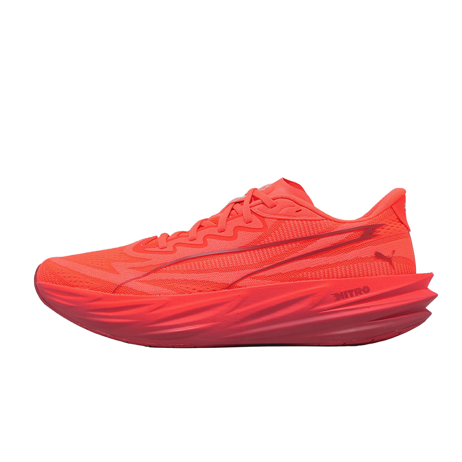 Puma 慢跑鞋 Deviate Pure Nitro 男鞋 橘 氮氣中底 緩震 運動鞋 313904-10