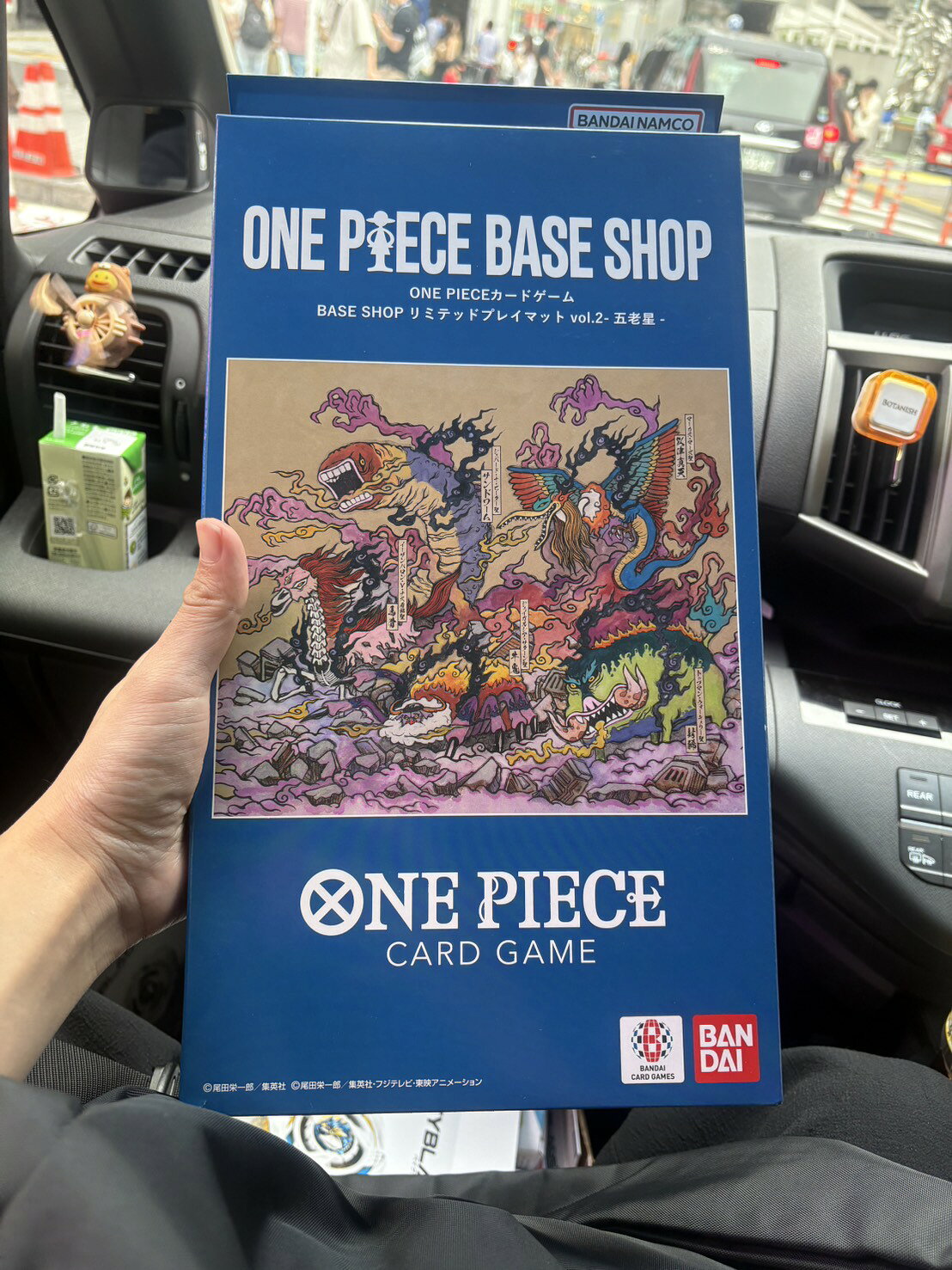 【現貨】日版 ONE PIECE 航海王 Card Game BASE SHOP限定 五老星浮世繪限定桌墊 Vol.2