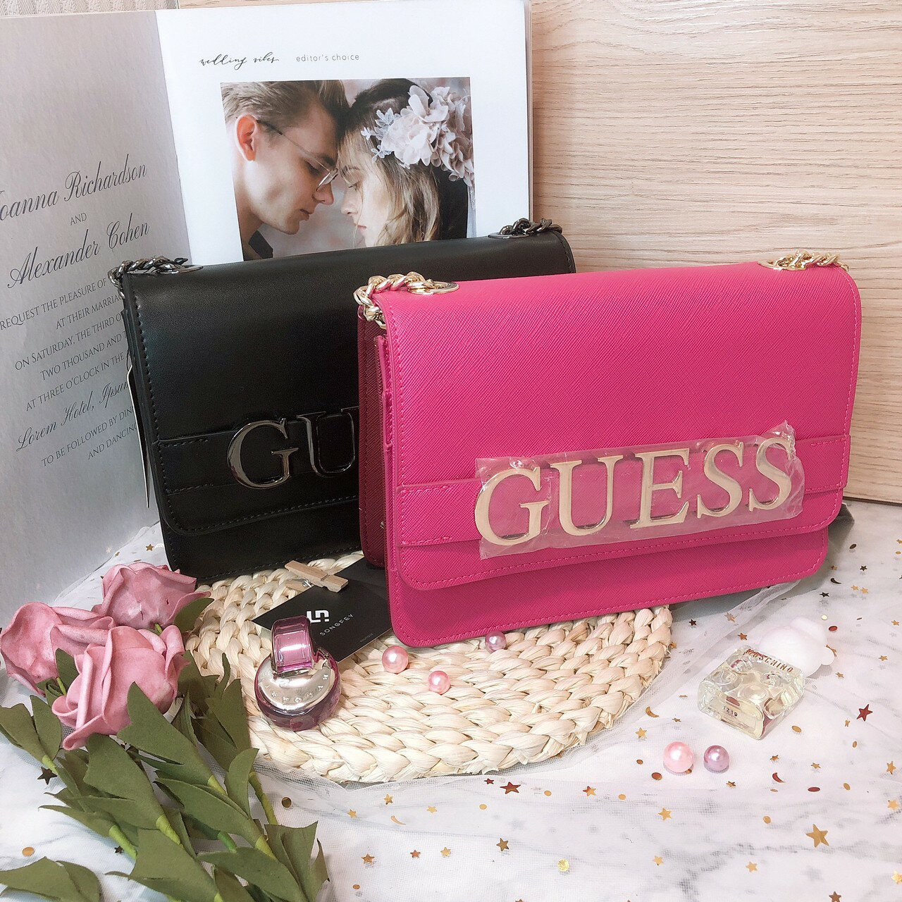 美國代購 台灣現貨 GUESS 信封包 斜背包【送禮精選★APP下單點數4倍送】