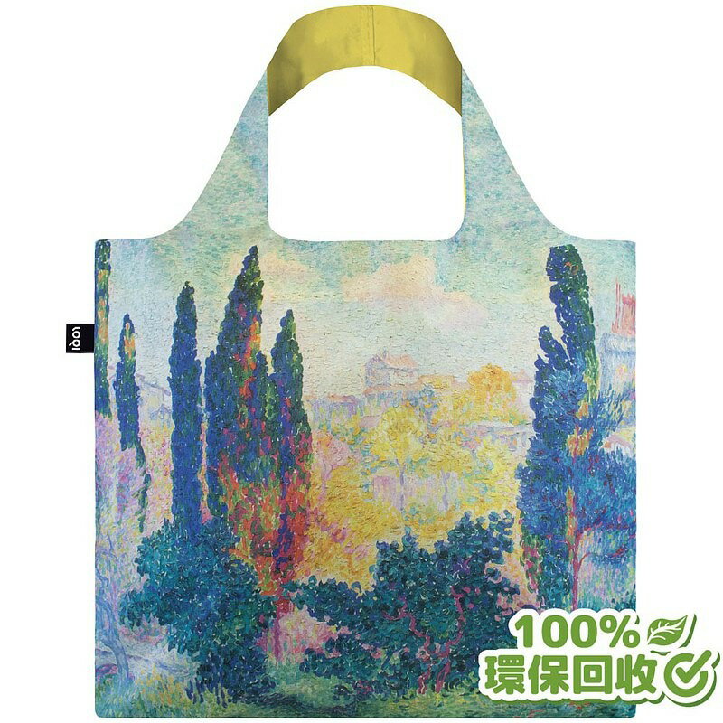 LOQI 博物館系列 涅斯的柏樹 春捲包 購物袋 手提袋 環保袋 肩背袋