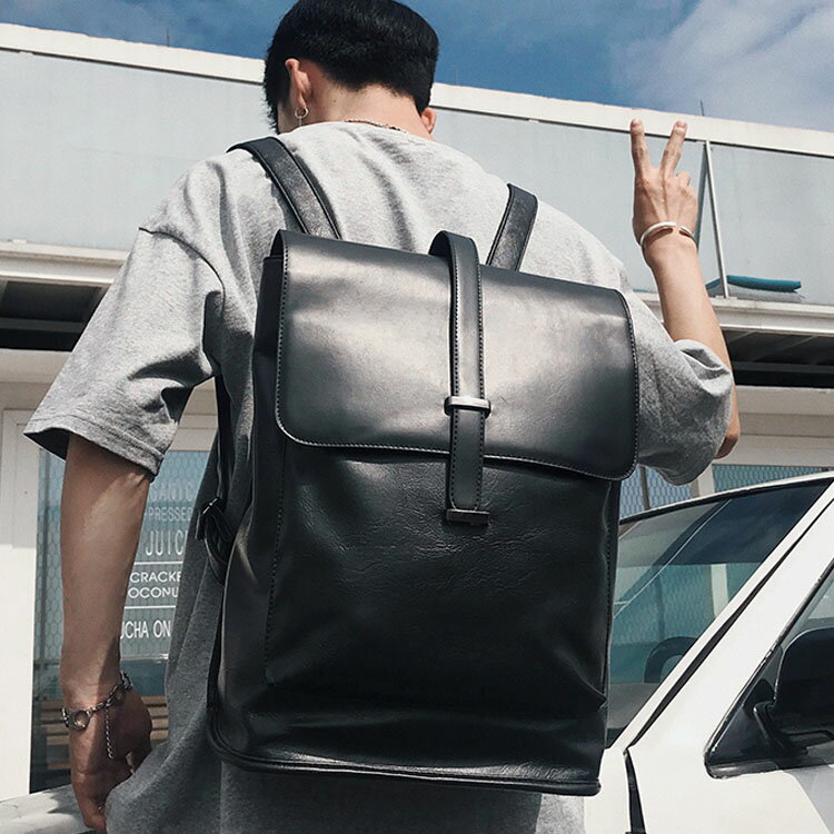 【5折超值價】經典流行韓式風格百搭商務休閒大背包