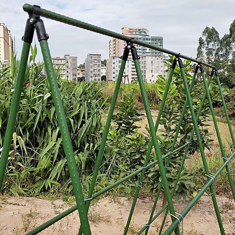免運 開立發票 快速出貨 庭院豆角架黃瓜架綠植爬藤架戶外花架種菜架子葡萄架鋼管園藝支架