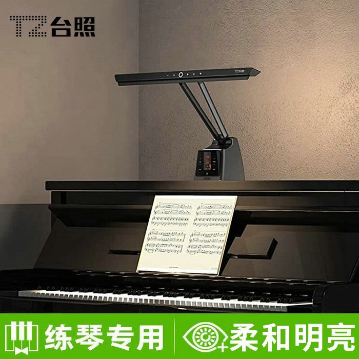 公司貨 免運 臺照鋼琴燈練琴專用臺燈琴譜樂譜燈學生小孩兒童護眼學習閱讀燈 快速發貨