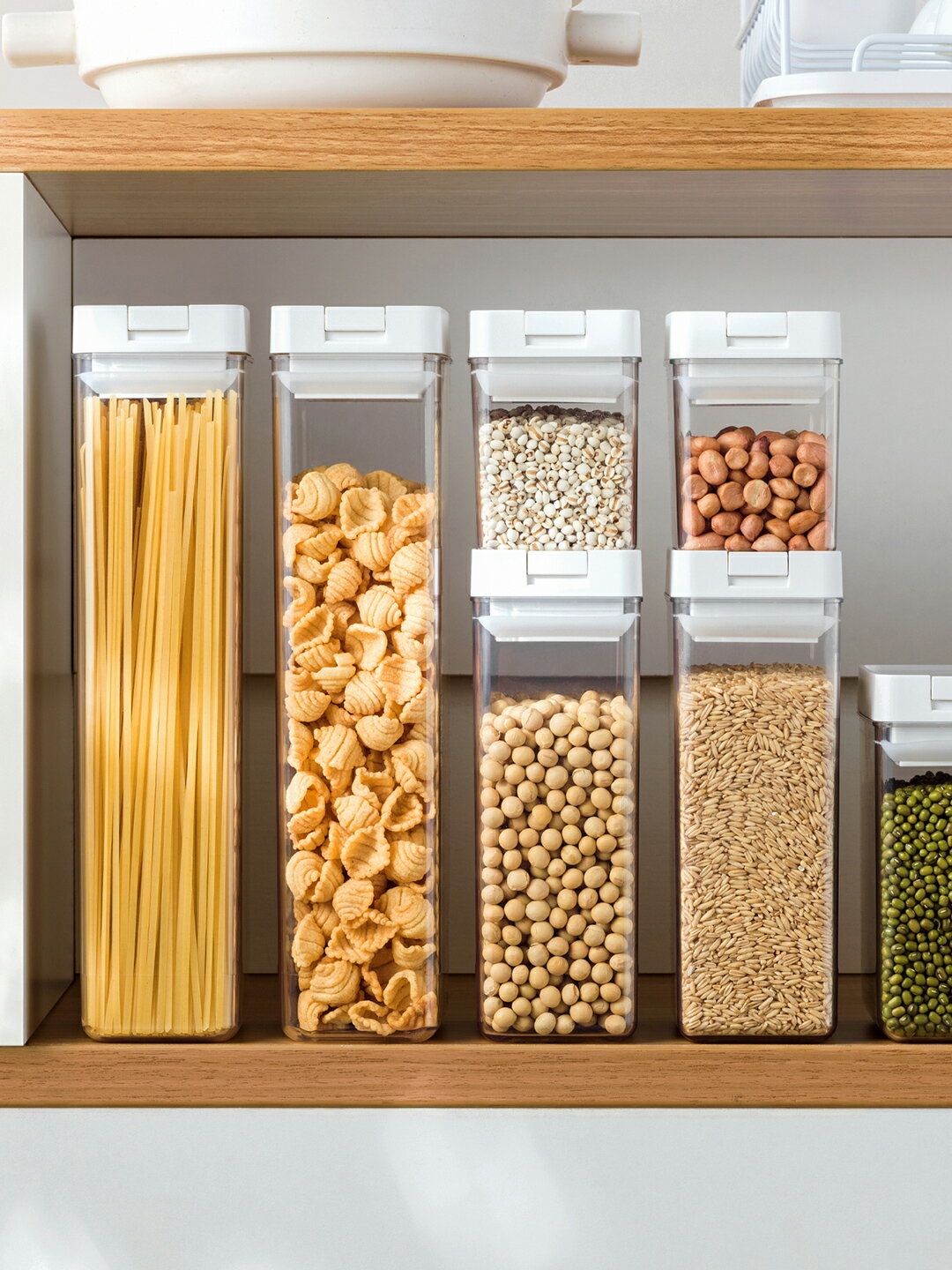 密封罐塑料食品級家用廚房五谷雜糧收納盒儲物儲存防潮罐子大容量