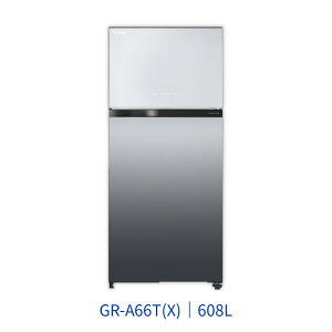 【點數10%回饋】TOSHIBA東芝 GR-AG66T-X 608L 雙門電冰箱 鏡面
