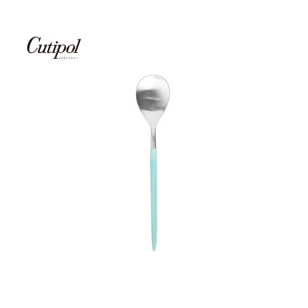 葡萄牙 Cutipol MIO系列個人餐具-12cm咖啡匙 (蒂芬妮銀)
