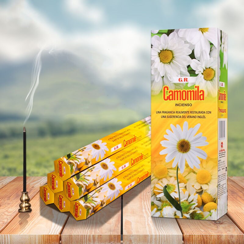 [綺異館]印度香 GR Camomile 洋甘菊香 清香迷人 線香