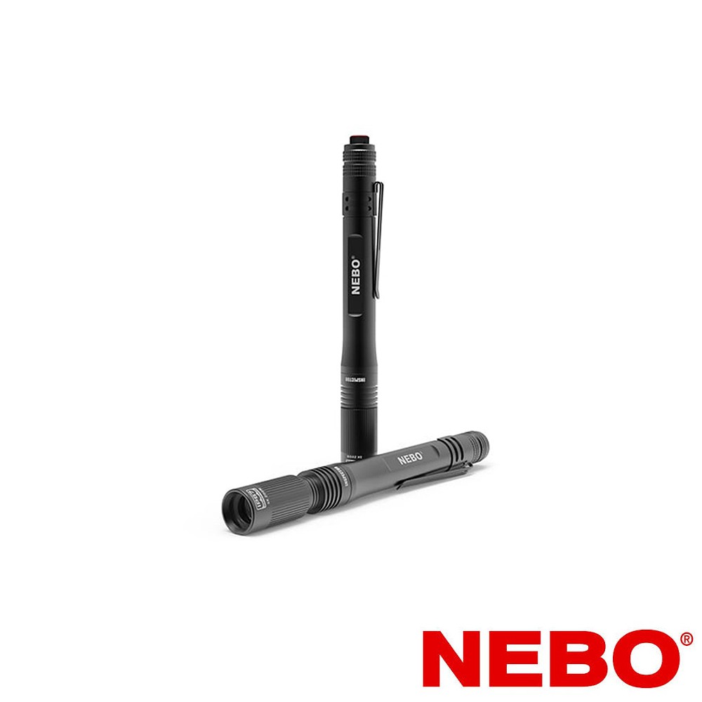 【NEBO】Inspector高亮度旋轉調焦防水筆形手電筒 NE6713TB