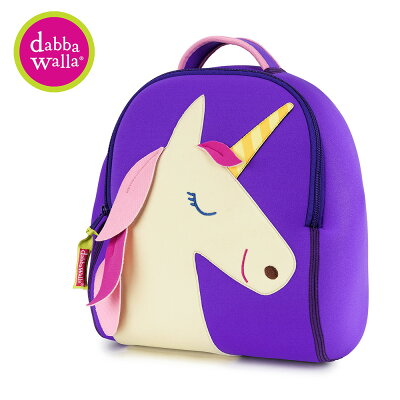 【Dabbawalla】美國瓦拉包 3-8歲 小童後背包- 獨角獸