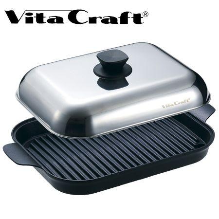 日本 KAI 貝印 Vitacraft 多功能 蒸烤盤 (電磁爐適用)
