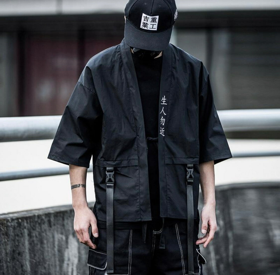 Niepce 武士刺繡襯衫/和服