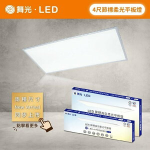 (A Light) 舞光 LED 4尺 雙節標柔光平板燈 LED-42PD45DES LED-41PD25DES