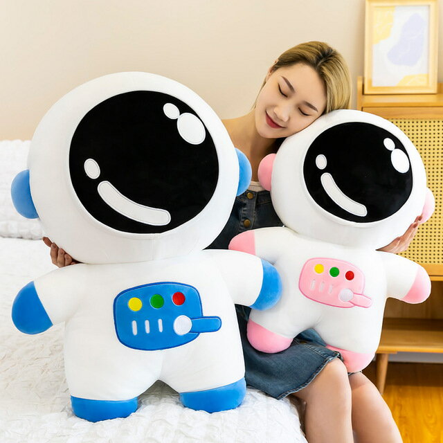 創意抖音網紅宇宙太空人毛絨玩具公仔玩偶布偶布娃娃情侶生日禮物