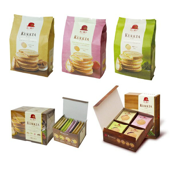【江戶物語】高帽子 KUKKIA 赤帽子 法蘭酥 抹茶可可/牛奶可可/草莓可可/綜合可可 餅乾禮盒 紅帽子 日本伴手禮