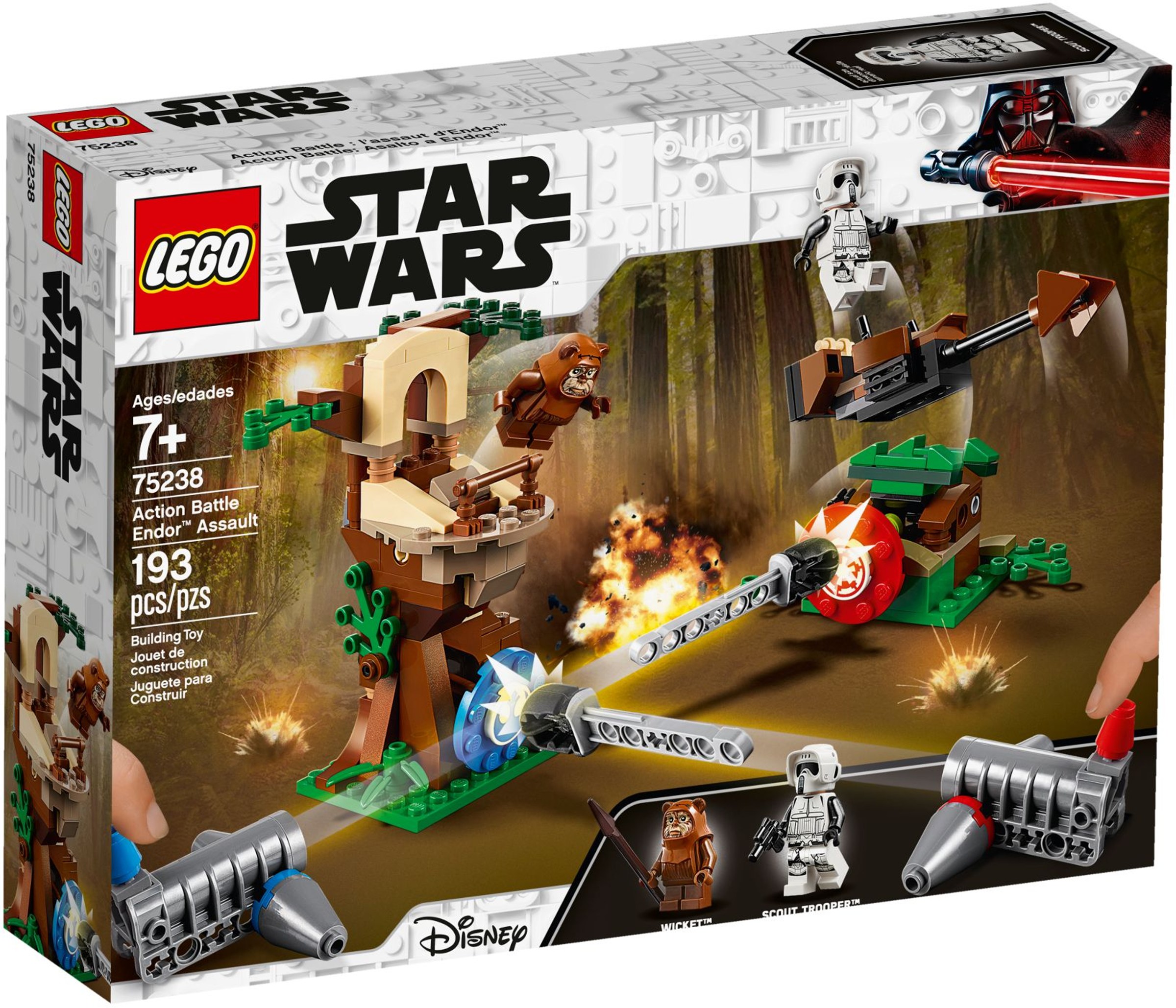 ☆勳寶玩具舖【現貨】LEGO 樂高 Star Wars 星際大戰系列 75238 Action Battle Endor Assault