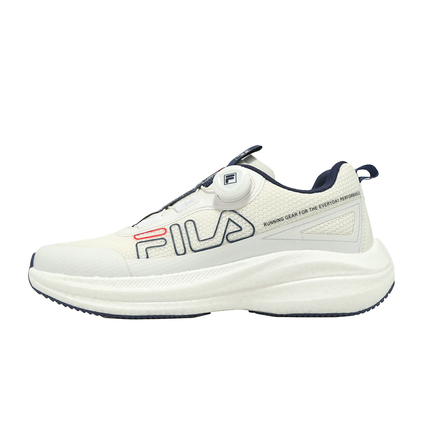 Fila 慢跑鞋 Bon voyage 男鞋 白 旋鈕 緩衝 運動鞋 斐樂 1J315Z113