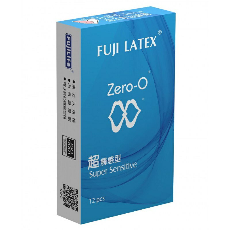 【詠晴中西藥局】零零 衛生套 Zero-0 FUJI LATEX FUJI-NEO纖薄003 不二新創 衛生套 12入