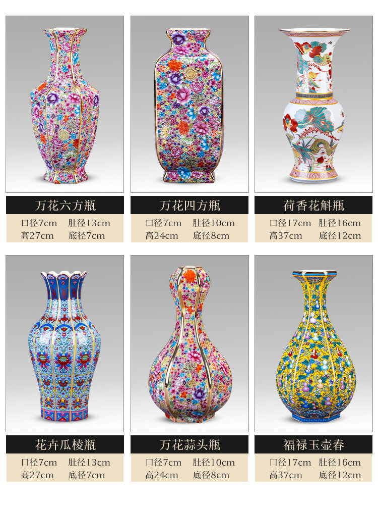 【お値下げ】中国美術 景德鎮 花瓶 花器 花入 大清乾隆年製 六角 双耳 骨董品 ctcols_778fa-67