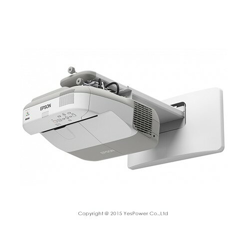 EB-595Wi EPSON 3300流明反射式超短距投影機/47公分投影80吋/16W喇叭/USB/支援手指觸控