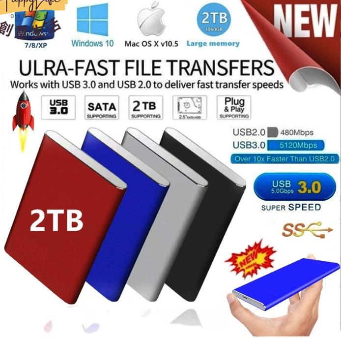 移動硬碟2TB 1TB 500G 金屬高速移動硬碟[DD0505006]