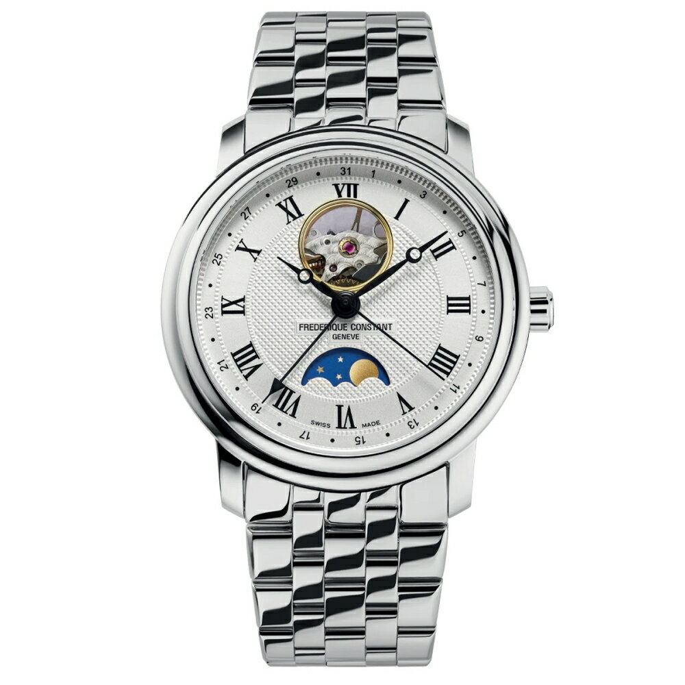 送禮首選★CONSTANT康斯登 月相開芯鏤空機械腕錶40mm(FC-335MC4P6B2) 附提袋【全館滿額折價★APP下單點數4倍送】線上購買享 實體門市同步服務