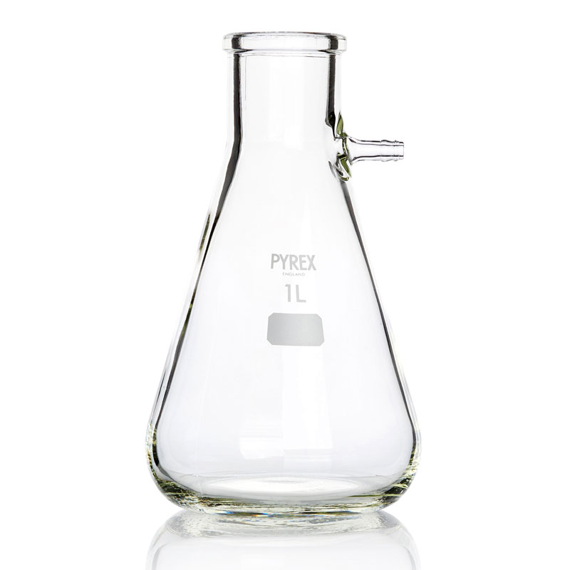 《PYREX》過濾吸引瓶 Flask, Filtering