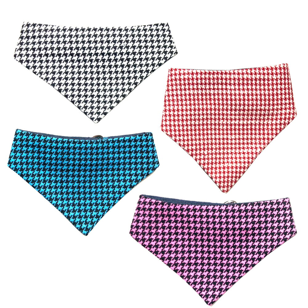 DOCKY設計 手工「狗領巾」千鳥紋