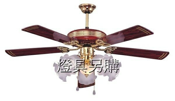 【燈王的店】台灣製 52吋吊扇 紅木吊扇 (不含燈具) 馬達10年保固 DF137C 大馬達熱銷款