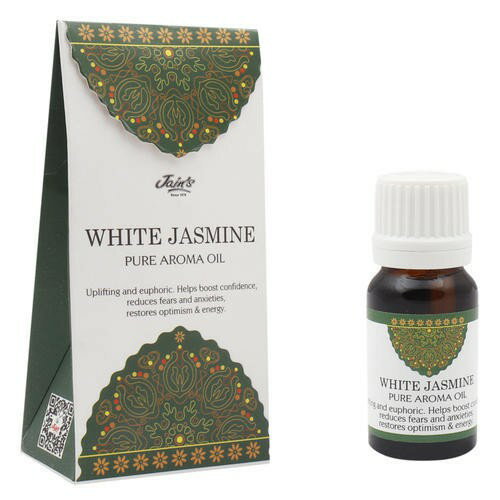 [綺異館]印度香氛精油 白茉莉花 10ml JAIN'S WHITE JASMINE pure aroma oil